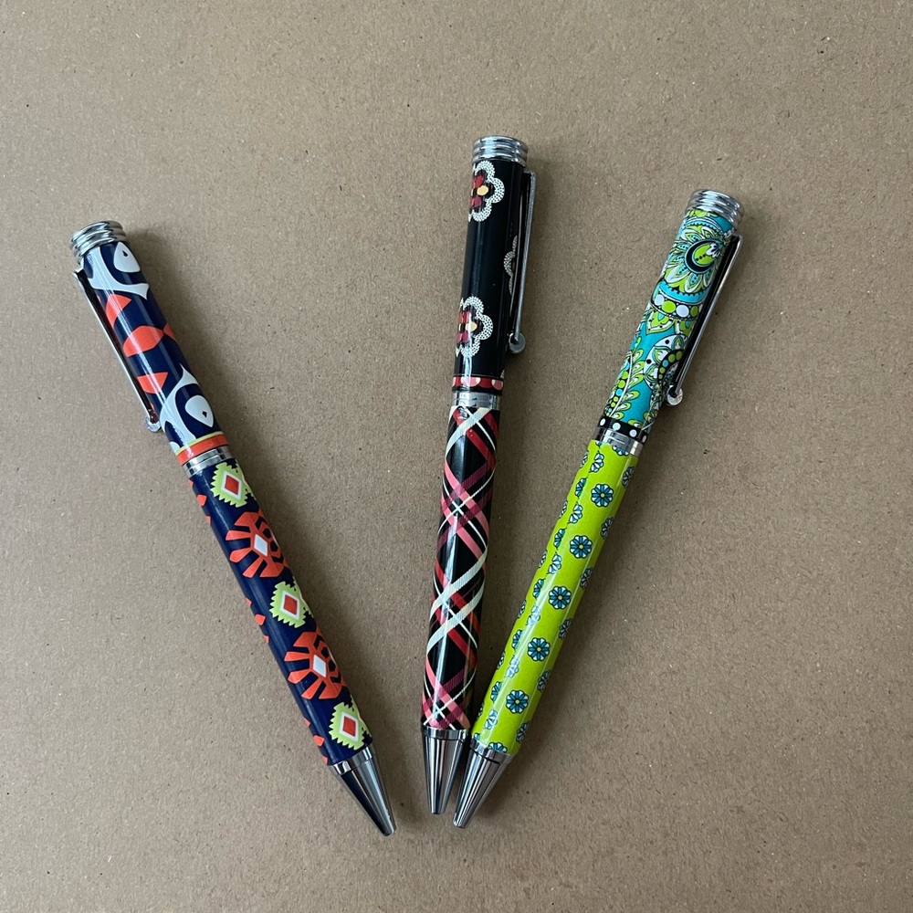 Vera Bradley Multicolor Patterned Pens